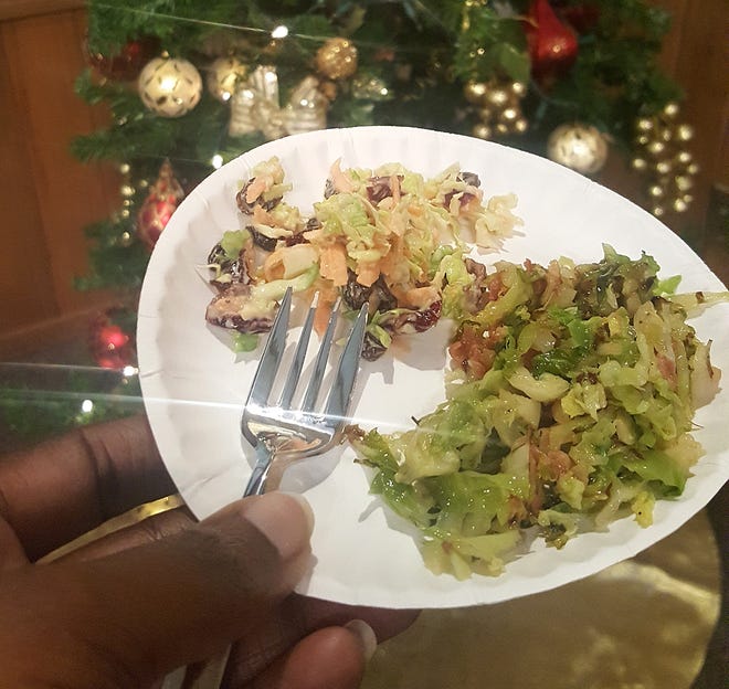 A healthy holiday side dish featuring Brussels sprouts was shared recently at Hawthorne of Leesburg. This dish would go great with a holiday ham. [Submitted]