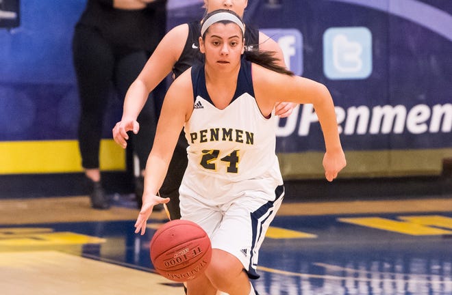 Brianna Camara, a Durfee High graduate, is playing an important role for the Southern New Hampshire University basketball team.[SNHU photo]