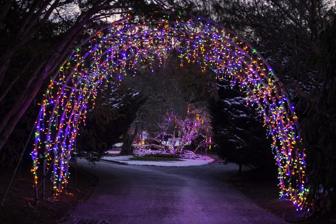 "Gardens Aglow" is taking place over the weekend at Heritage Museums & Gardens in Sandwich. [ED HEBERT/HATHAWAY NEWS SERVICE FILE/SCMG]