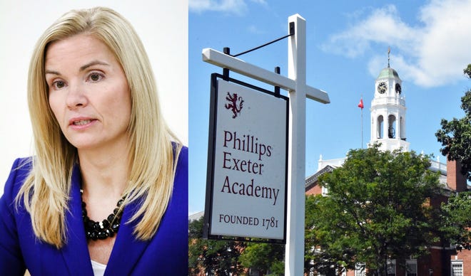 Rockingham County Attorney Pat Conway is being asked by a law firm representing Phillips Exeter Academy, as well as abuse survivors, to fully redact names left in documents made public last week. [File photos]