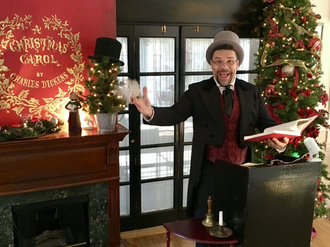 “A Christmas Carol- A New Musical Tale.” Local actor, Kirk Simpson, brings this one-man musical extravaganza to life with a brilliant theatrical adaptation of the timeless story.

[Courtesy photo]