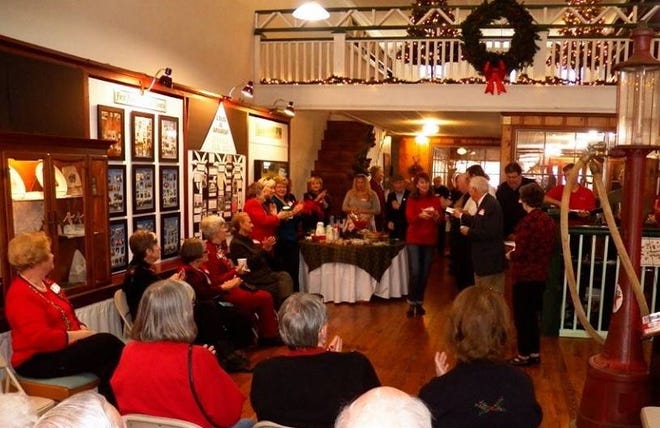 The Bay County Historical Society honored its volunteers during a Christmas party Dec. 10 at the museum, 133 Harrison Ave. [CONTRIBUTED PHOTO]