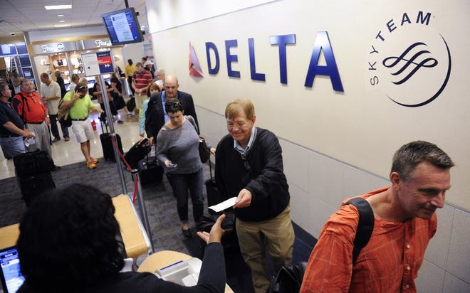 Delta Air Lines' biggest hub operation is at Hartsfield-Jackson Atlanta International Airport. [File photo]