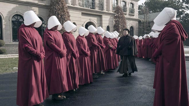 "The Handmaid's Tale" was one of many shows that featured strong, smart and poignant female narratives. [Hulu]