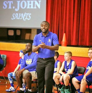 Calib Alexander, 23, will take over as the head coach at St. John Lutheran. He previously has served as an assitant coach for both the varsity football and basketball teams for the past three years. [Photo submitted by Calib Alexander]