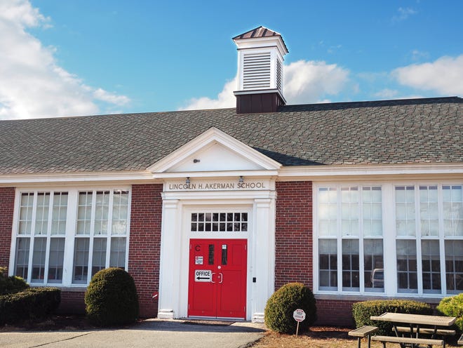 The Lincoln H. Akerman School in Hampton Falls serves students in kindergarten through eighth grade. [Rich Beauchesne/Seacoastonline]