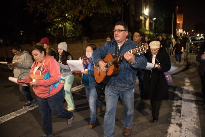 The Mexican Heritage Center will hold its annual Posadas event Saturday in downtown Stockton. [CRAIG SANDERS/FOR THE RECORD FILE 2014]