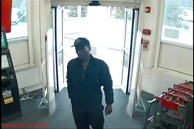 Lowell Police are looking for this man in connection with vehicles at the movie theater at Franklin Square being broken into. [Special to The Gaston Gazette]
