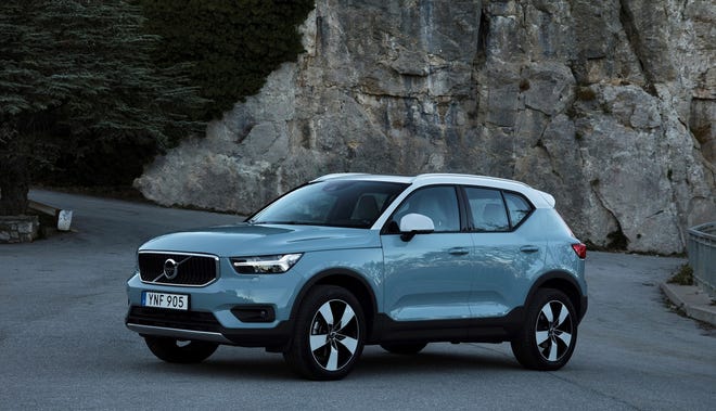 "Care by Volvo" leasing will let owners upgrade their XC40 compact SUV to a new vehicle every 12 months. [Volvo]