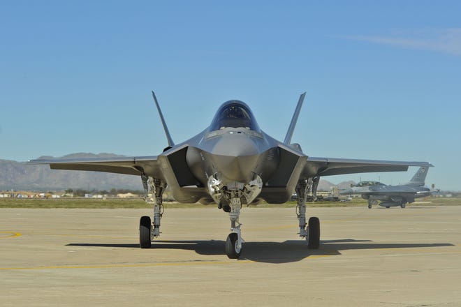 The Air Force has selected Truax Field Air National Guard Base in Wisconsin and Dannelly Field in Alabama as the preferred locations for its F-35 Joint Strike Fighters. [FILE PHOTO]