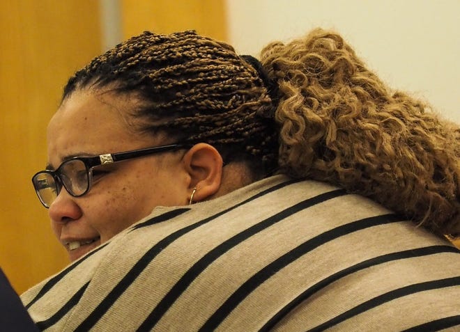 Meritel Saintil was convicted of leaving her grandmother Nancy Parker on the floor of her Exeter home in her own feces and urine for several days before her death. [Rich Beauchesne/Seacoastonline, file]
