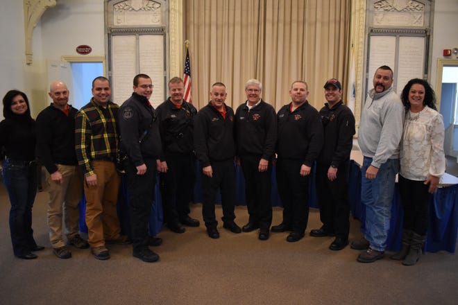 The Holden Fire Department and town officials hosted a goodbye party for now-retired Holden Fire Chief Jack Chandler on Dec. 22 at the Town Hall.