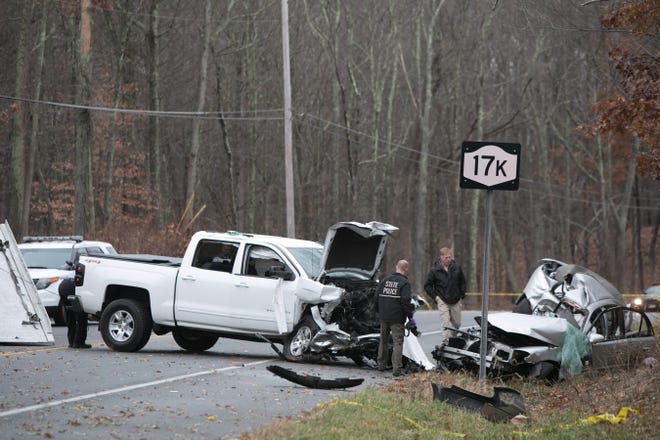 Louis Williams of the Town of Montgomery died in this crash on Route 17K on Dec. 5. [ALLYSE PULLIAM/TIMES HERALD-RECORD FILE PHOTO]