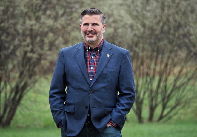 Doug Palardy, co-chair of the NH Log Cabin Republicans and husband of state Sen. Dan Innis, is "deeply disappointed" the New Hampshire House killed a bill to ban gay conversion therapy for minors. [Rich Beauchesne/Seacoastonline, file]