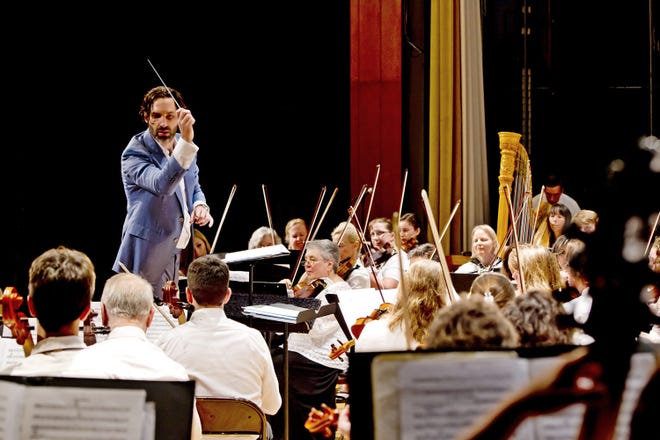 The Greater Newburgh Symphony Orchestra's "Forbidden Fruit" concert will be performed at Aquinas Hall, Newburgh, 7:30 p.m. Jan. 20, under the direction of Maestro Russell Ger. [PHOTO PROVIDE]
