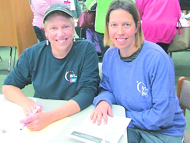 Kim Muller and Megan Beam, both wellness teachers at Greencastle-Antrim Middle School, are the new co-chairs of the Greencastle Relay for Life, which will be held Friday and Saturday, May 18 and 19, on the school district’s Kaley Field.