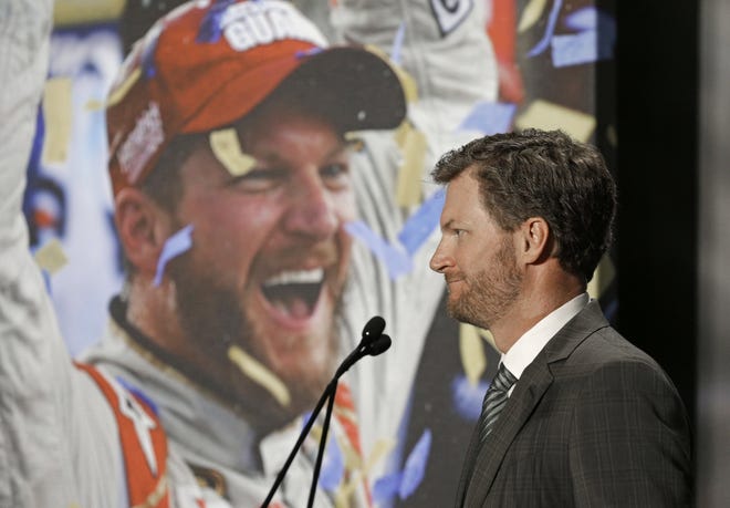 Dale Earnhardt Jr. isn't taking much time to enjoy his retirement from NASCAR. [Chuck Burton/The Associated Press]