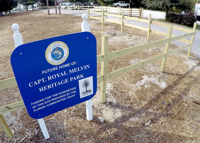 The estimated annual operations/maintenance cost of the planned Capt. Royal Melvin Heritage Park is $14,000. [NICK TOMECEK/DAILY NEWS]