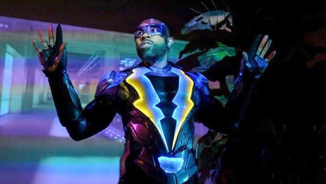 “Black Lightning” stars Cress Williams in the titular role. Williams says he always wanted to be a superhero on screen but thought his chance had passed. Contributed by the CW