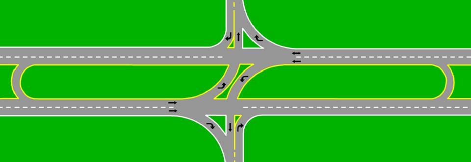 Highway Intersection Diagram