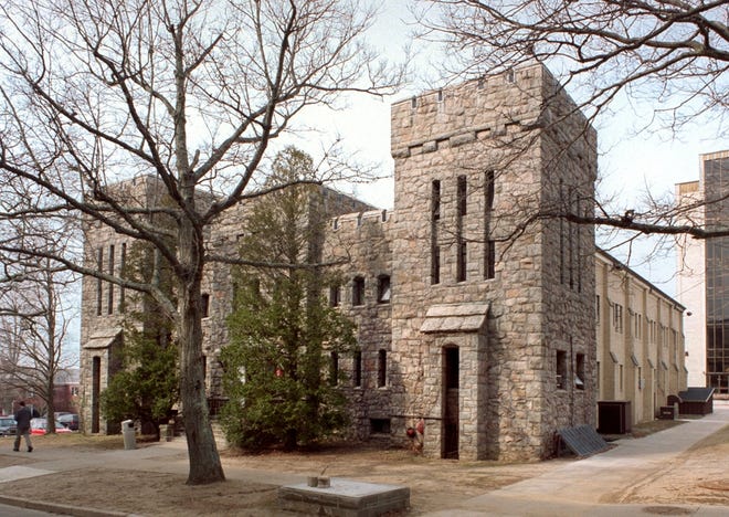 Rodman Hall on the URI campus in South Kingstown. Built in 1928 to serve as both an armory and a gymnasium, it is part of the newly designated University of Rhode Island Historic District. [The Providence Journal, file / Sandor Bodo]