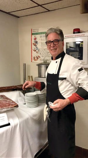 Submitted photo - Perona Farms’ chef Kirk Avondoglio was one of the featured chefs at the game dinner held at the restaurant.
