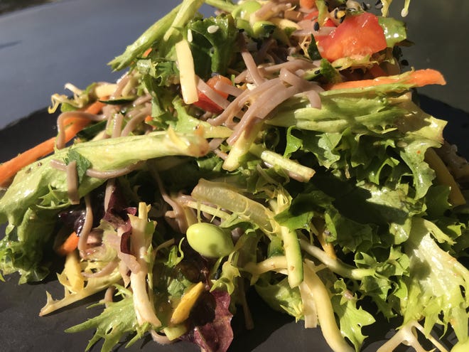 The vegan pad thai salad at Muse at The Ringling. [Herald-Tribune staff photo / Jimmy Geurts]