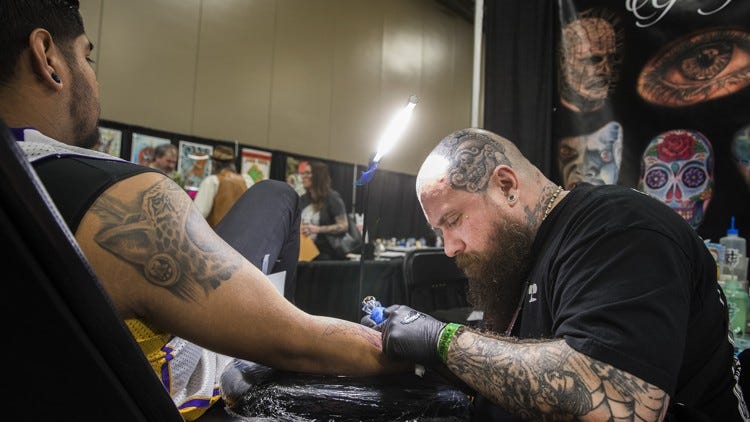 Dallas Ink Master Deanna James baroqueinspired tattoos are taking over  TikTok