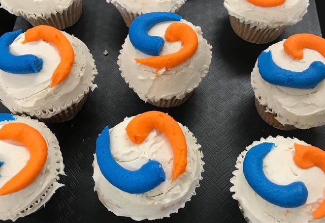 The chai pod cupcakes feature the trademark swirl usually reserved for Tide Pods. These cupcakes, however, will not kill you. [PHOTO COURTESY OF THE NOOK]