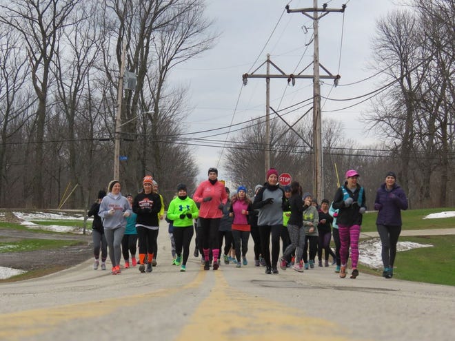 Group runs can keep you motivated to run in any weather.