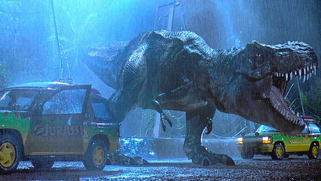 The Austin Symphony Orchestra will play the John Williams’ score from “Jurassic Park” while the movie plays on an HD screen. Contributed by Universal Pictures