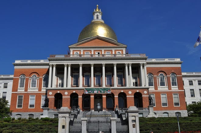 FILE - The Massachusetts State House in Boston. The state’s primary election has been scheduled for Tuesday, Sept. 4.