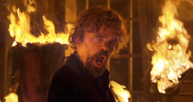 This photo provided by PepsiCo shows Peter Dinklage in a scene from the company's Doritos Blaze Super Bowl spot. For the 2018 Super Bowl, marketers are paying more than $5 million per 30-second spot to capture the attention of more than 110 million viewers. (PepsiCo via AP)