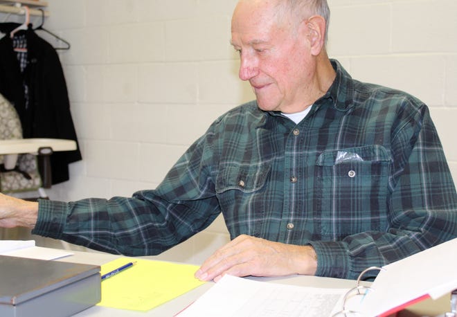 Retired CPA Tom Osbourne has prepared taxes for Community Action Agency clients for six years. [NANCY HASTINGS PHOTO]