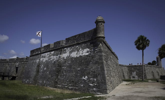 The Castillo de San Marcos will host weapons demonstrations this weekend. [Peter Willott / The Record]