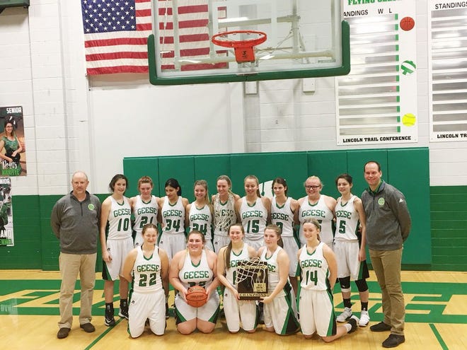 The Wethersfield Lady Geese claimed their first regional crown in six years with a 59-39 win over Amboy Friday night.