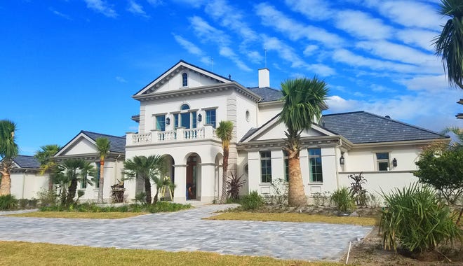 Perrone Construction will showcase the most expensive home in the 2018 Parade of Homes — the $5.9 million Magnolia Estate in Parkstone Estates at the Concession, east of Lakewood Ranch. The mansion features 6,790 square feet under air and 9,169 total; five bedrooms and six bathrooms including a detached Cabana suite. It’s a Traditional Georgian design by renowned architect Clifford Scholz. [Photo Provided]