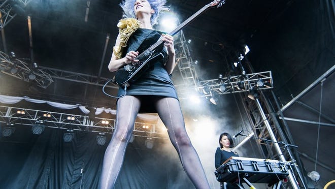 St. Vincent kicks off a two-night stand at ACL Live on Thursday. Ashley Landis for American-Statesman 2014