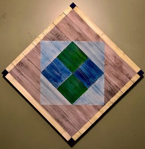 A barn quilt painting class will take place at Grounded in Grace Coffee House Saturday in Jonesville. [COURTESY PHOTO]