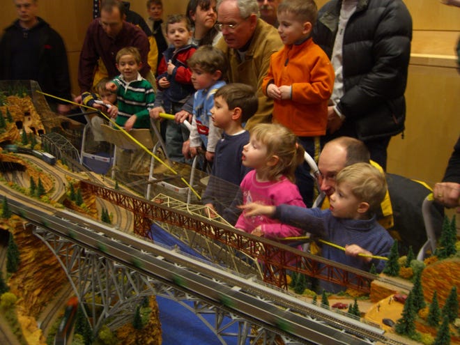 The Scottish Rite Masonic Museum and Library will host a weekend of model railroading on Feb. 17 and 18. The Northeast N-Trak Modular Railroad Club will be at the museum. Train enthusiasts of all ages can participate in hands-on activities. [Courtesy Photo]