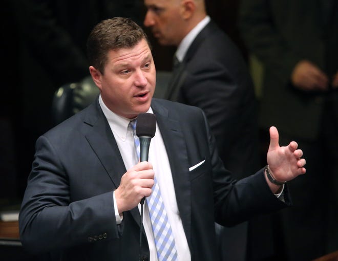 State Sen. Jeff Brandes, R-St. Petersburg, is seeking to blend sentencing-reform legislation with a bill in the House to upgrade Florida's databases on sentencing. [AP FILE]