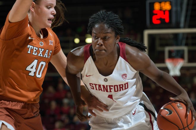 Stanford, Ca - November 14, 2016: The Stanford Cardinal defeats the visiting Texas Longhorns 71-59 at Maples Pavilion.