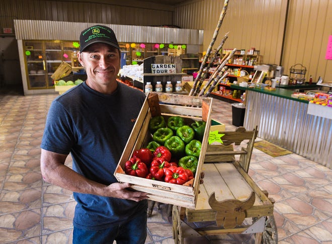 Levi Teuton is co-owner of Myakka Farm Market. [Herald-Tribune staff photo / Dan Wagner]