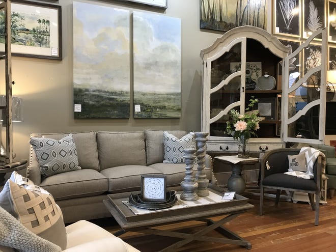 Located at 48 E. Eighth Street, Canterbury Cottage & Kids features furniture, accessories and custom florals for the home and cottage. The store will soon open a second location west of River Avenue next to Seventy-Six restaurant. [Austin Metz/Sentinel Staff]