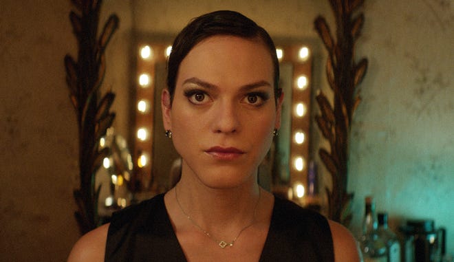 This image shows Daniela Vega in a scene from, "A Fantastic Woman." [Sony Pictures]