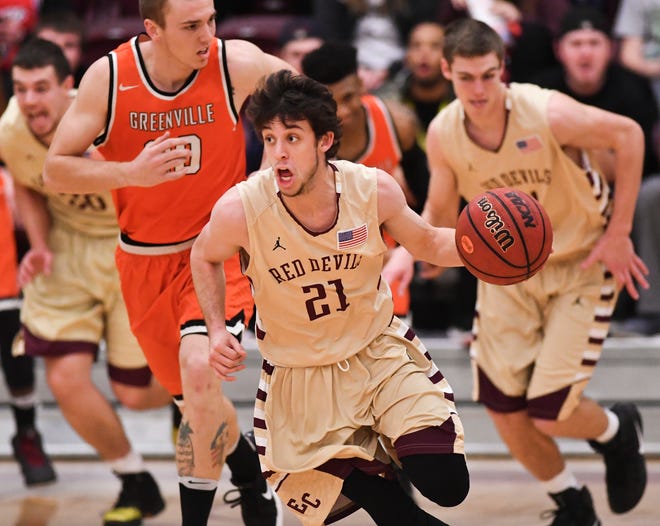 Shea Feehan of Eureka College was named the 2018 men's basketball player of the year in the St. Louis Intercollegiate Athletic Conference. RON JOHNSON/JOURNAL STAR FILE PHOTO.