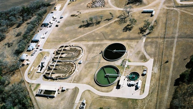 The city’s wastewater treatment plant was last upgraded in 2008. Photo courtesy of city of Pflugerville