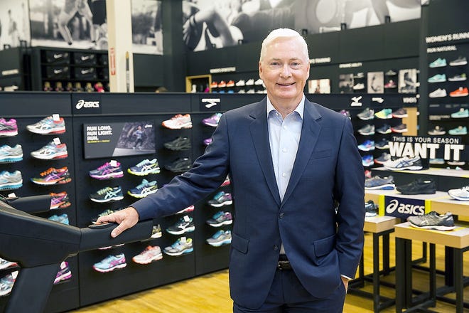 In this Oct. 18, 2016 photo, Chairman and CEO of DICK'S Sporting Goods Edward W. Stack poses for a photo as he visits a new store at the Baybrook Mall in the Houston. Stack issued a letter Wednesday about his decision to end the sale of assault-style weapons and high-capacity magazines at stores. [SCOTT DALTON/INVISION FOR DICK’S SPORTING GOODS/AP IMAGES])
