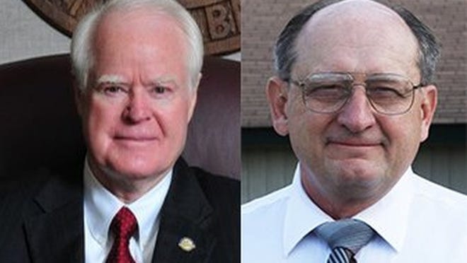 A heated Republican primary race for Bastrop County judge has pitted incumbent Paul Pape (left) against former county commissioner Don Loucks. Whoever wins the primary will be Bastrop County’s next judge, as no Democrats filed for the seat.