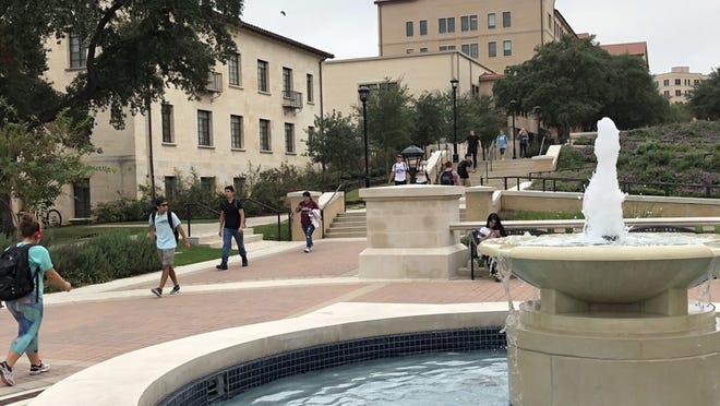 Texas State University has about 2,400 students in Greek organizations, accounting for roughly 6 percent of the university’s 39,000 students. RALPH K.M. HAURWITZ/AMERICAN-STATESMAN